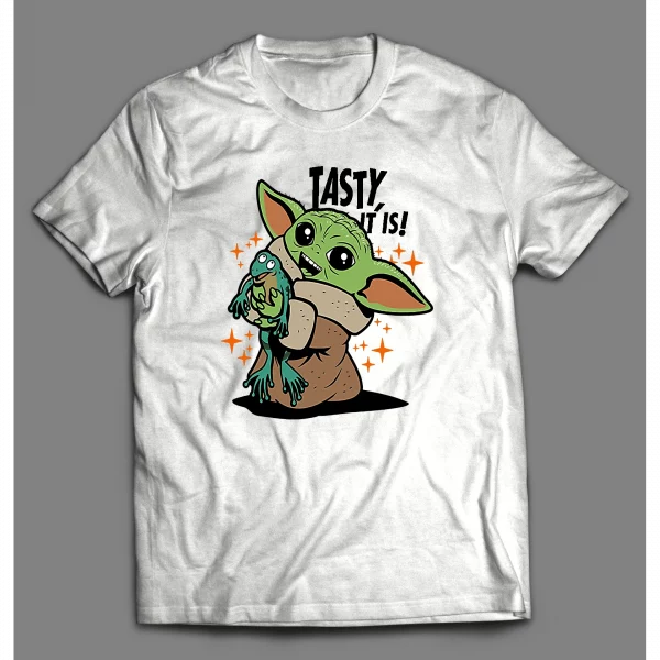 STAR BABY ALIEN "TASTY IT IS!" MOVIE SHIRT