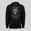 BEHOLD THE LION OF JUDAH CHRISTIAN PROVERBS VERSE WINTER HOODIE