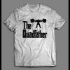THE QUAD FATHER WORKOUT FULL FRONT PRINT GYM SHIRT