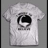 I WANT TO BELIEVE IN NESSIE SHIRT
