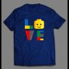 LEGO BLOCKS “LOVE” CARTOON SHIRT