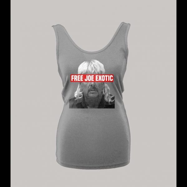LADIES FREE JOE EXOTIC THE TIGER KING SHIRT