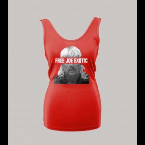 LADIES FREE JOE EXOTIC THE TIGER KING SHIRT