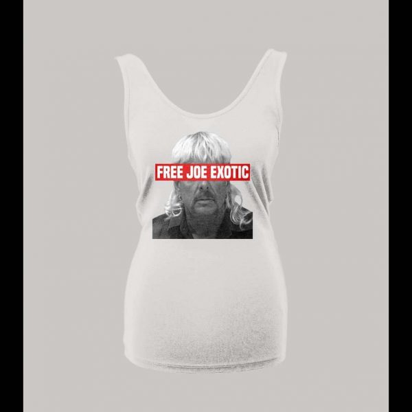 LADIES FREE JOE EXOTIC THE TIGER KING SHIRT