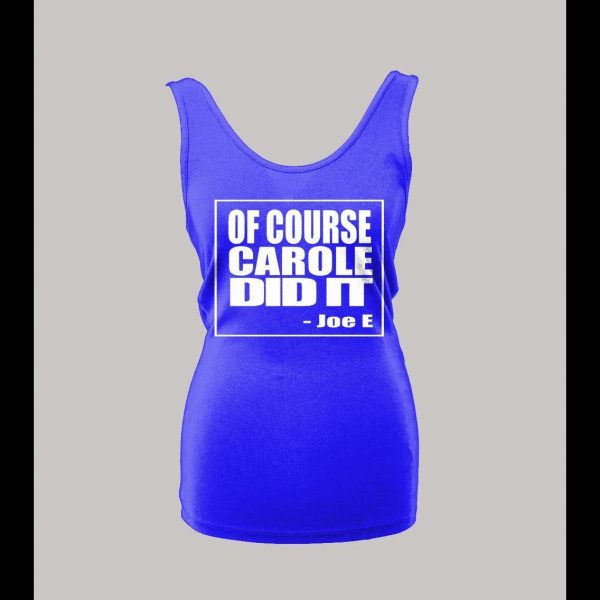 LADIES STYLE OF COURSE CAROLE DID IT THE TIGER KING SHOW SHIRT
