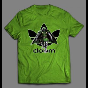 DR. DOOM COMIC BOOK ART SPORTS WEAR PARODY SHIRT