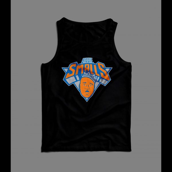 OLDSKOOL NEW YORK RAPPER BIG POPPA NEW YORK MASH UP LOGO MEN'S TANK TOP