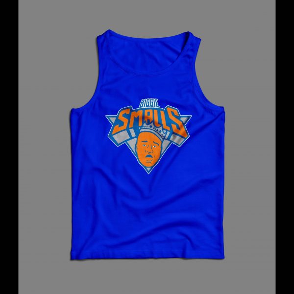 OLDSKOOL NEW YORK RAPPER BIG POPPA NEW YORK MASH UP LOGO MEN'S TANK TOP