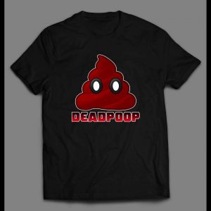 DEADPOOL POOP EMOJI "DEADPOOP" COMIC BOOK ART SHIRT