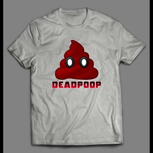 DEADPOOL POOP EMOJI "DEADPOOP" COMIC BOOK ART SHIRT