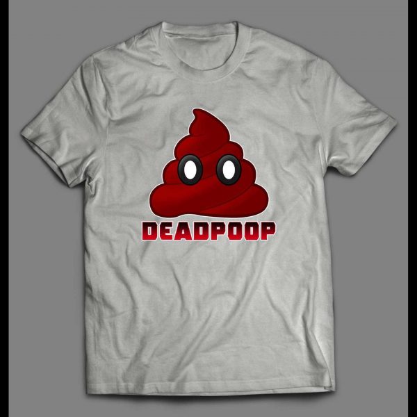 DEADPOOL POOP EMOJI "DEADPOOP" COMIC BOOK ART SHIRT