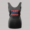 LADIES STYLE SOCIAL DISTANCING “PANIC AT THE COSTCO” SHIRT
