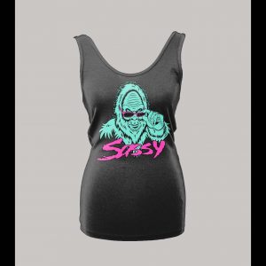 LADIES STYLE SASSY BIGFOOT HIGH QUALITY PRINT SHIRT SHIRT