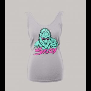 LADIES STYLE SASSY BIGFOOT HIGH QUALITY PRINT SHIRT SHIRT
