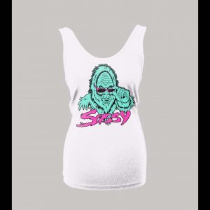 LADIES STYLE SASSY BIGFOOT HIGH QUALITY PRINT SHIRT SHIRT