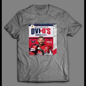 WASHINGTON ALEXANDER OVECHKIN "OVIO'S CEREAL" HOCKEY SHIRT