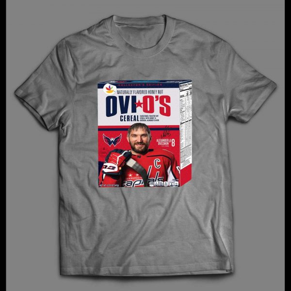 WASHINGTON ALEXANDER OVECHKIN "OVIO'S CEREAL" HOCKEY SHIRT