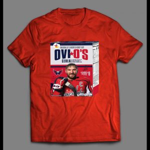 WASHINGTON ALEXANDER OVECHKIN "OVIO'S CEREAL" HOCKEY SHIRT