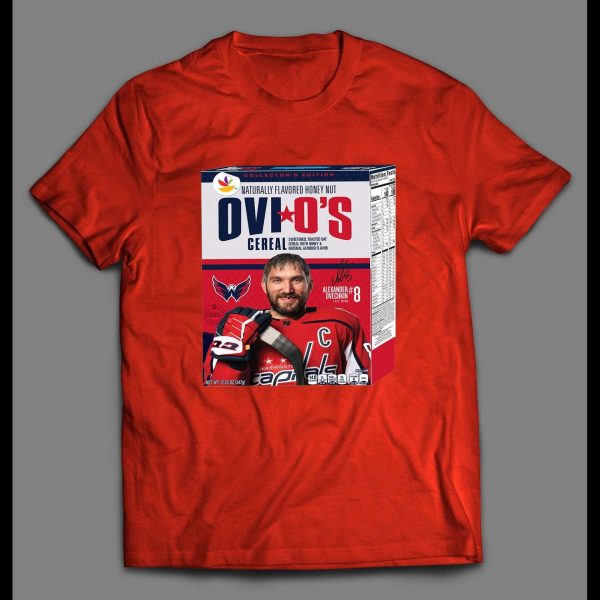 WASHINGTON ALEXANDER OVECHKIN "OVIO'S CEREAL" HOCKEY SHIRT