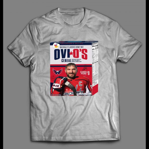 WASHINGTON ALEXANDER OVECHKIN "OVIO'S CEREAL" HOCKEY SHIRT