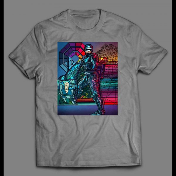 80s ROBO COP MOVIE POSTER POP ART POSTER SHIRT