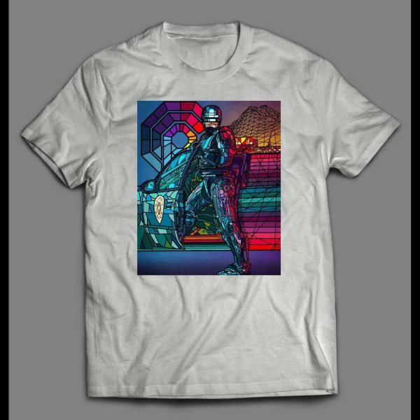 80s ROBO COP MOVIE POSTER POP ART POSTER SHIRT
