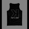 CAUGHT YOU LOOKING PITCHER STRIKE OUT BASEBALL MENS TANK TOP