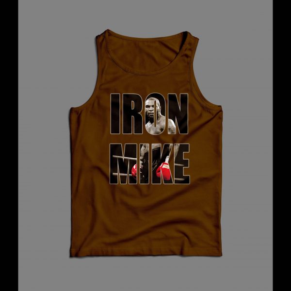 BOXER MIKE TYSON "IRON MIKE" MENS TANK TOP