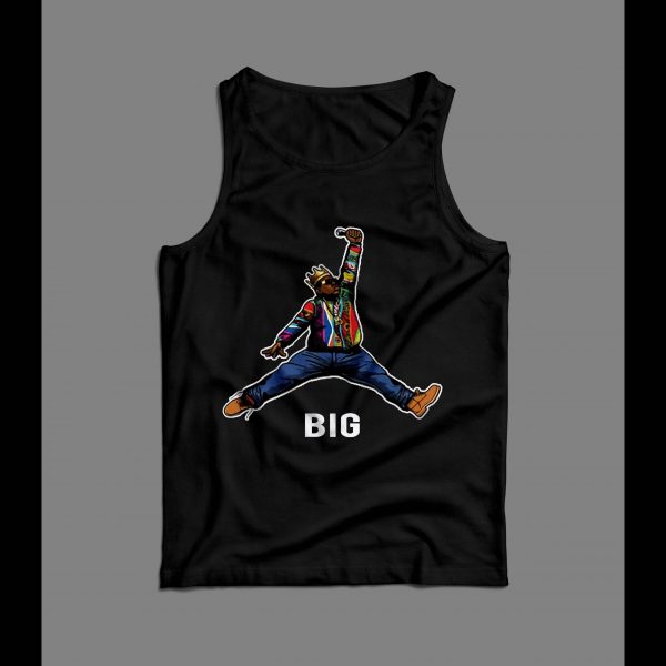 NEW YORK RAPPER BIG POPPA JUMP MAN PARODY TANK TOP