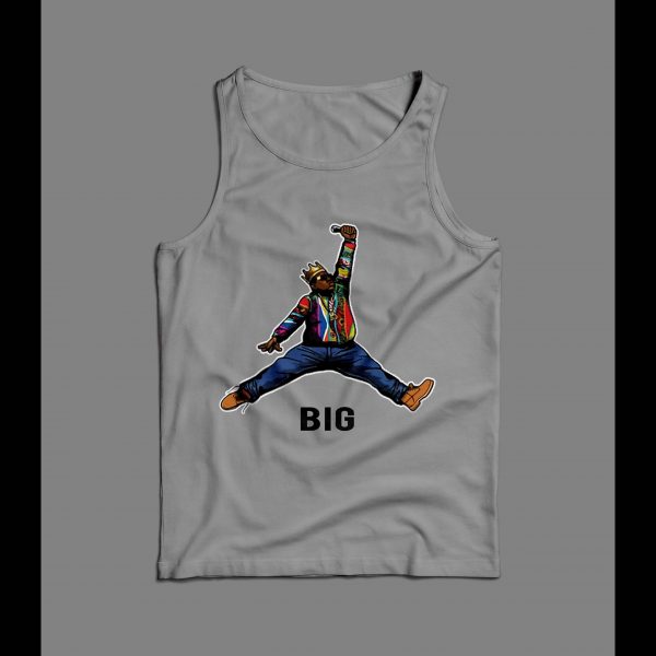 NEW YORK RAPPER BIG POPPA JUMP MAN PARODY TANK TOP