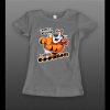 LADIES CAROLE’S HUSBAND TASTED GREAT CEREAL PARODY TIGER KING SHIRT