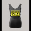 LADIES STYLE SOCIAL DISTANCING CAUTION PLEASE STAY 6 FEET AWAY SHIRT/ TANK TOP