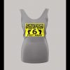 LADIES STYLE SOCIAL DISTANCING CAUTION PLEASE STAY 6 FEET AWAY SHIRT/ TANK TOP