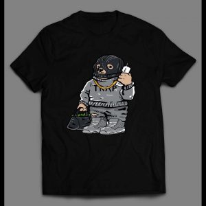 TRAP RABBIT WEARING JORDAN 11 SHIRT