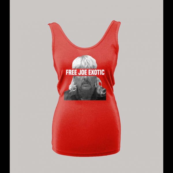 TIGER KING "FREE JOE" LADIES TANK TOP