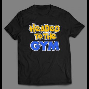 HEADED TO THE GYM POKE MONSTERS STYLE SHIRT