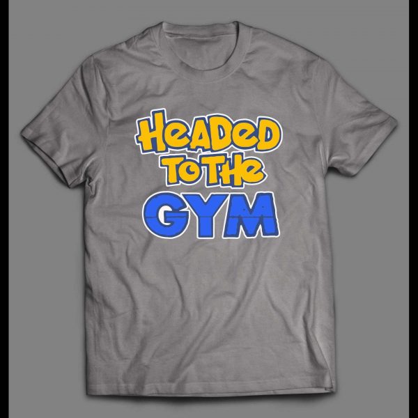 HEADED TO THE GYM POKE MONSTERS STYLE SHIRT