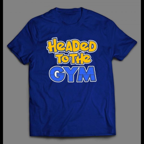 HEADED TO THE GYM POKE MONSTERS STYLE SHIRT