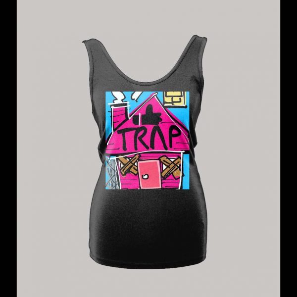 PINK TRAP HOUSE LADIES TANK TOP