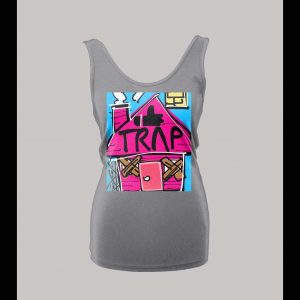 PINK TRAP HOUSE LADIES TANK TOP