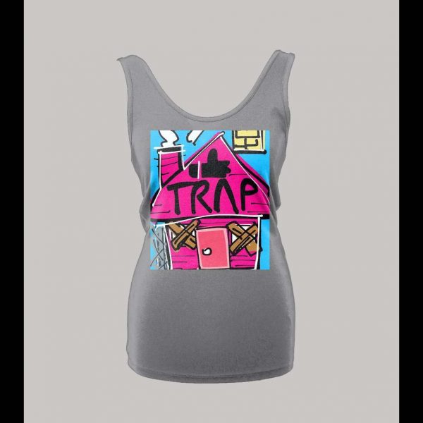 PINK TRAP HOUSE LADIES TANK TOP