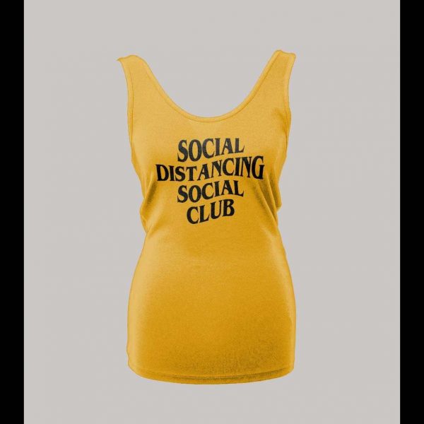 SOCIAL DISTANCING SOCIAL CLUB LADIES TANK TOP