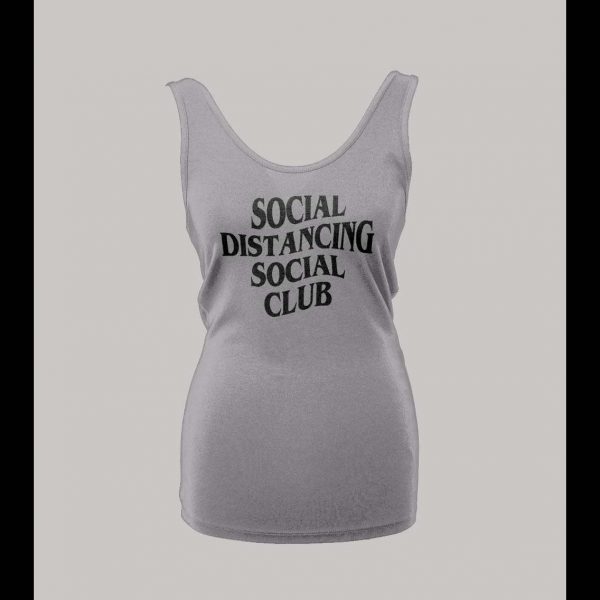 SOCIAL DISTANCING SOCIAL CLUB LADIES TANK TOP