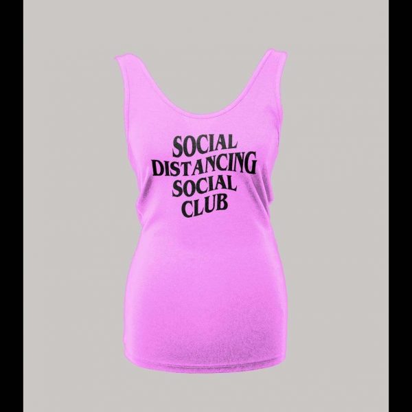 SOCIAL DISTANCING SOCIAL CLUB LADIES TANK TOP