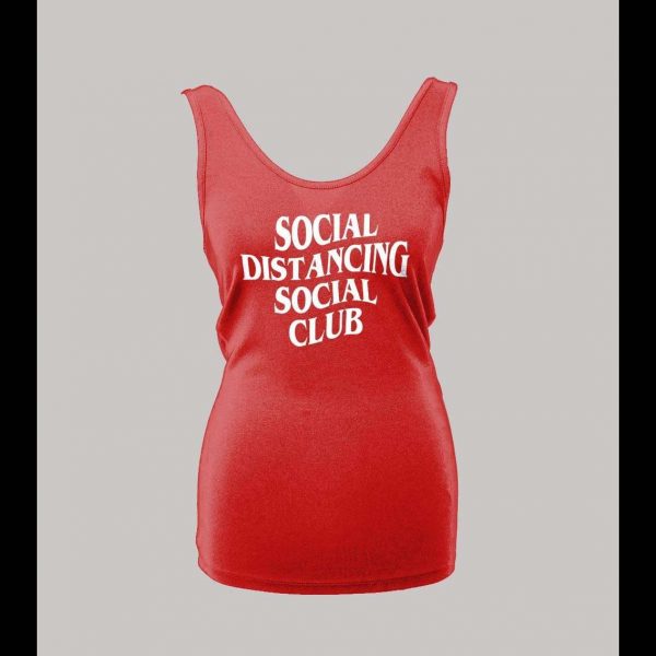 SOCIAL DISTANCING SOCIAL CLUB LADIES TANK TOP