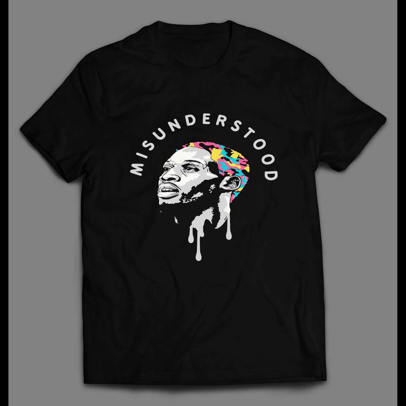 DENNIS RODMAN MISUNDERSTOOD SPORTS SHIRT