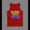 HEADED TO THE GYM POKE MONSTERS STYLE MEN’S TANK TOP