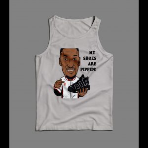 SCOTTIE PIPPEN MY SHOES ARE PIPPEN OLDSKOOL HIGH QUALITY MEN'S TANK TOP