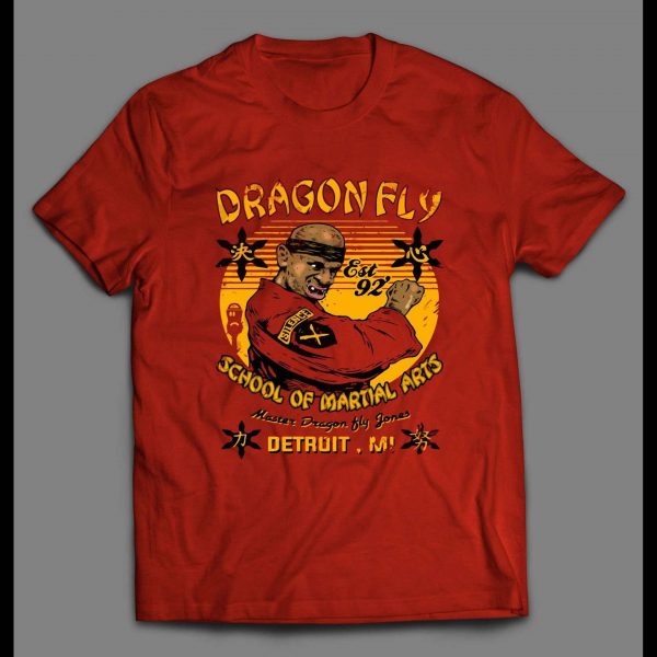 DRAGONFLY SCHOOL OF MARTIAL ARTS "TV SHOW" PARODY ART SHIRT
