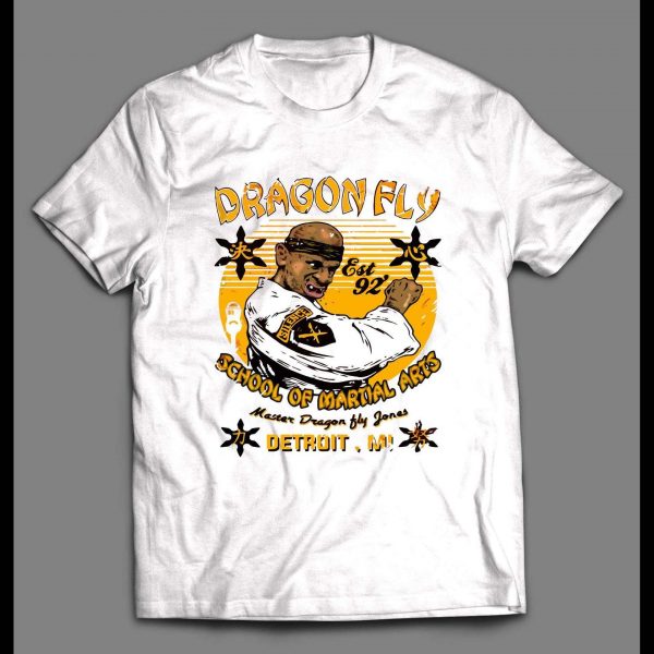 DRAGONFLY SCHOOL OF MARTIAL ARTS "TV SHOW" PARODY ART SHIRT